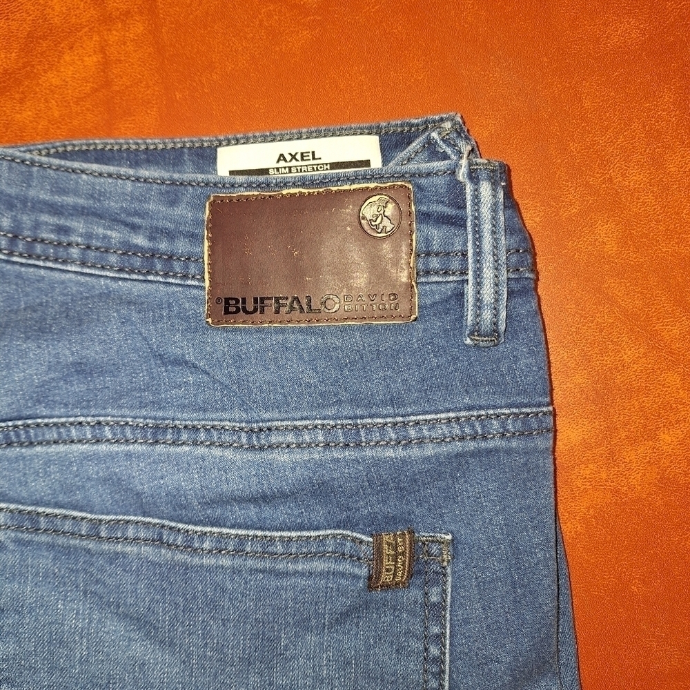 Buffalo David Bitton Blue Jeans 38 x 34 - Picture 2 of 4
